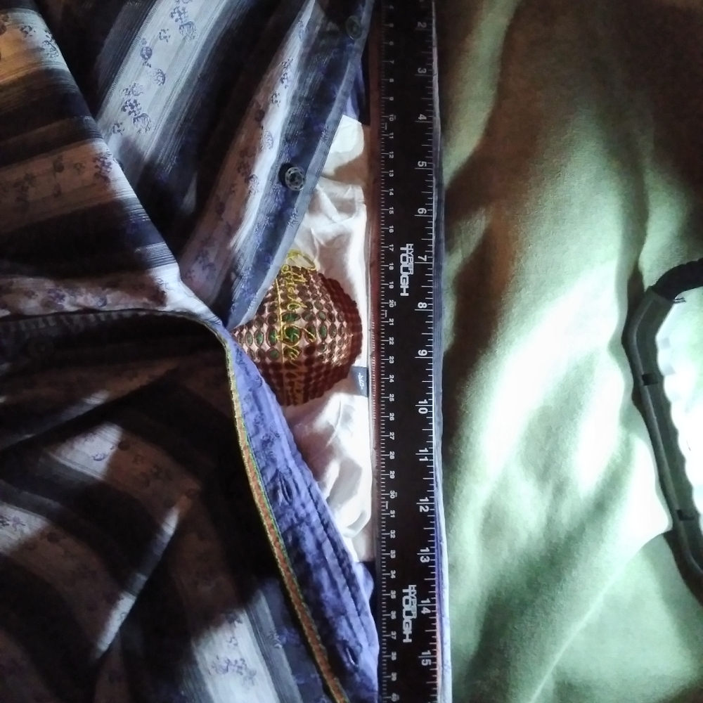 ROBert Graham L/S button up shirt Embroidered Flip cuff & sleeve placket… - Picture 14 of 16